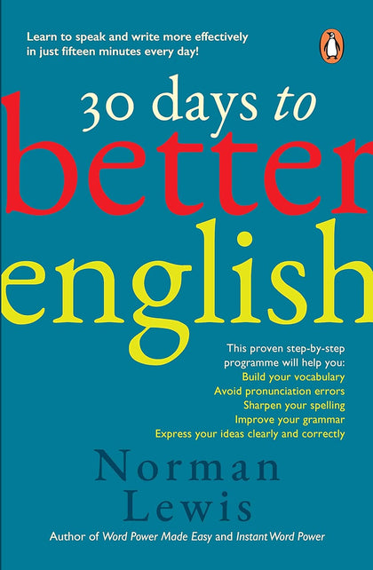30 DAYS TO BETTER ENGLISH